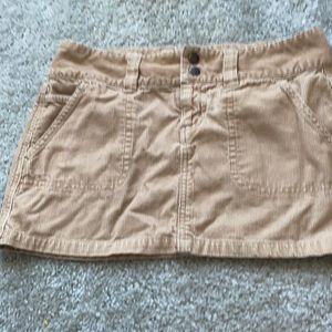 Corduroy Aeropostale mini skirt
